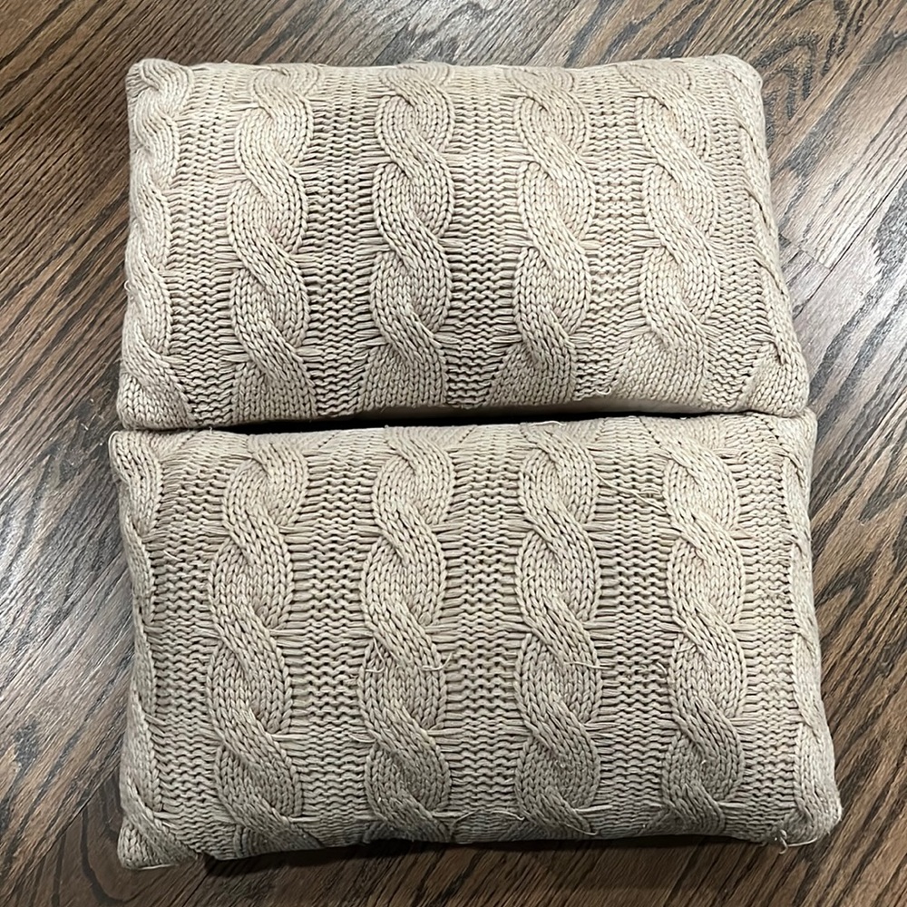 Throw pillows